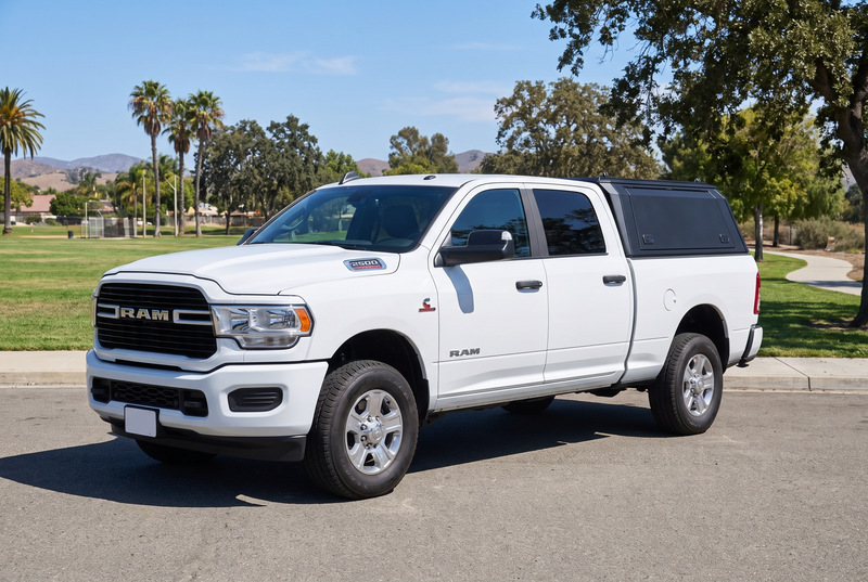 2016-26 Ram 2500 & 3500 6'4" Bed Aluminum Camper Shell | Truck Bed Cap & Bed Topper