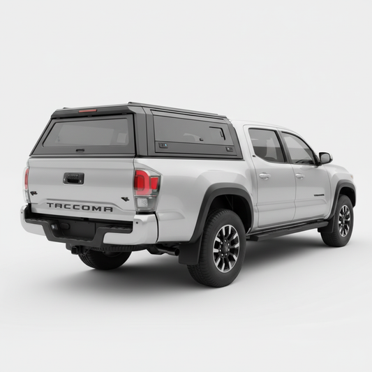 Toyota Tacoma Truck Bed Cap with Side Windows 2024-2026 6ft | TKMAUTO
