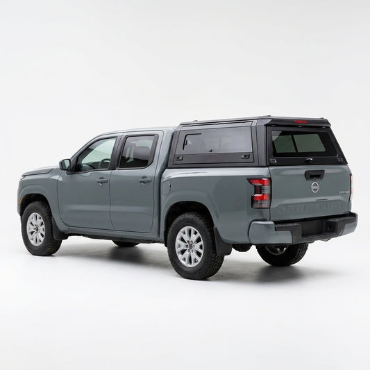 Nissan Frontier 2015-2026 5.0ft | TKMAUTO Aluminum Truck Bed Cap with Windows