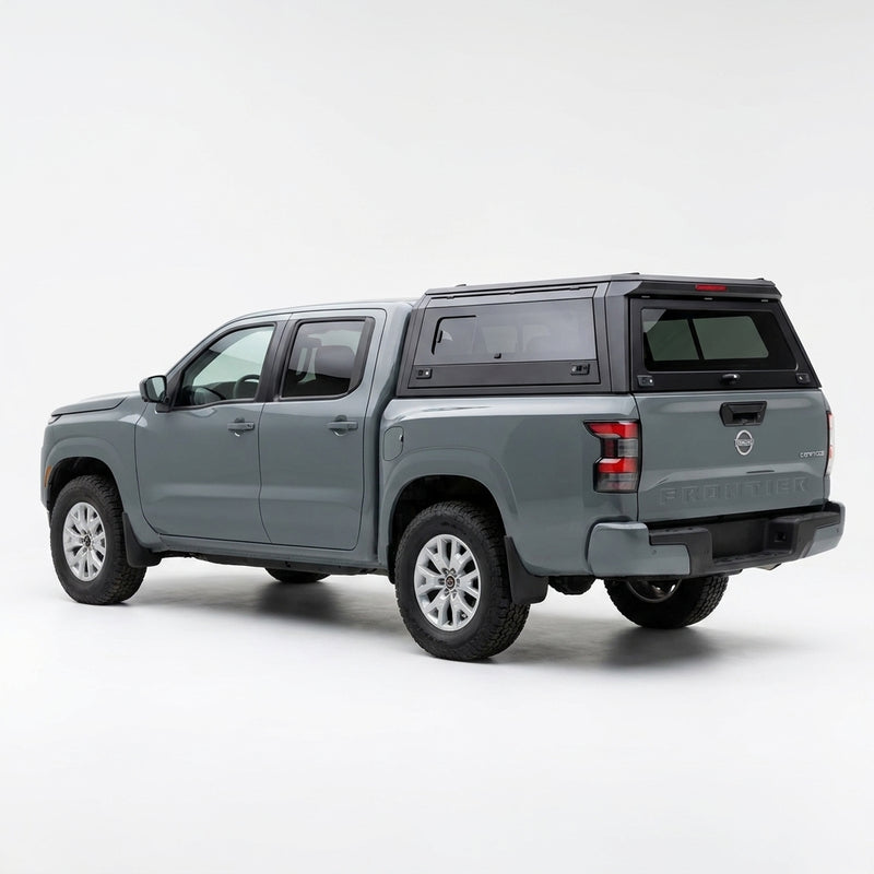 Nissan Frontier 2015-2026 5.0ft | TKMAUTO Aluminum Truck Bed Cap with Windows