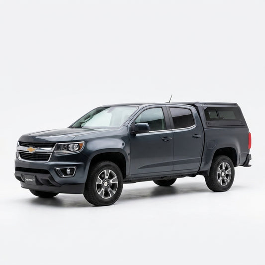 Chevrolet Colorado & GMC Canyon 2015-2026 5.0ft | TKMAUTO Aluminum Truck Bed Cap with Windows