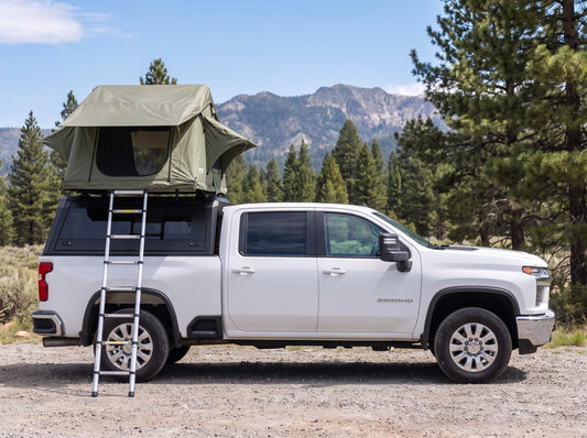 2020-26 Chevy Silverado & GMC Sierra 2500HD/3500HD 6'9" Bed Aluminum Camper Shell with Sliding Windows | Truck Bed Cap & Bed Topper